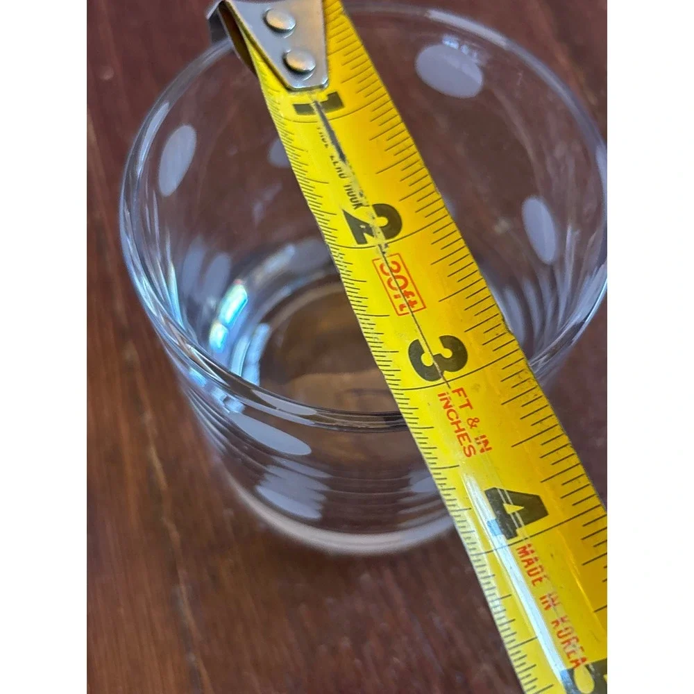 Kate Spade New York Lenox Larabee Dot Double Old Fashioned Glasses Set 2 Clear